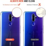 ⁦جراب حماية غوريلا شفاف لموبايل Oppo A5 2020  بزوايا مضادة للصدمات. ⁩ - الصورة ⁦5⁩