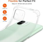 ⁦جراب حماية شفاف رفيع مقاوم للصدمات من مادة TPUمن Gorilla لهاتف  Xiaomi Redmi A1 Plus .⁩ - الصورة ⁦5⁩
