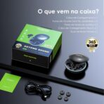 ⁦سماعات أذن لاسلكية من اورايمو Hybrid ANC True Wireless Earbuds، مزودة بتنبيهات صوتية مخصصة، وقت تشغيل يصل إلى 40 ساعة، موديل OTW-630، مدخل الهيكل: نوع سي، مقاوم للماء: سماعات أذن مقاومة للماء بتصنيف IPX4 .⁩ - الصورة ⁦5⁩