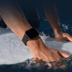 ⁦ساعة ذكية ريدمي ووتش 5 اكتيف بشاشة ال سي دي 2.0 بوصة وبطارية تدوم 18 يوم وأكثر من 140 وضع رياضي وتتبع نبضات القلب واللياقة البدنية وتشبع الأكسجين ومقاومة للماء حتى 50 م مع ميزة إجراء المكالمات، أسود⁩ - الصورة ⁦4⁩