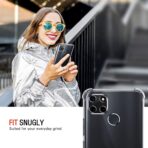 ⁦جراب حماية شفاف رفيع مقاوم للصدمات من مادة TPUمن Gorilla لهاتف  Realme C21Y .⁩ - الصورة ⁦3⁩