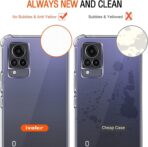 ⁦جراب حماية شفاف رفيع مقاوم للصدمات من مادة TPUمن Gorilla لهاتف  Vivo V21 .⁩ - الصورة ⁦7⁩