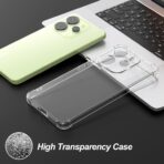 ⁦جراب حماية شفاف رفيع مقاوم للصدمات من مادة TPUمن Gorilla لهاتف   Redmi Note 14 4G .⁩ - الصورة ⁦8⁩