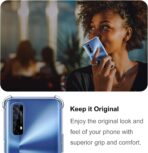 ⁦جراب حماية شفاف رفيع مقاوم للصدمات من مادة TPUمن Gorilla لهاتف  Realme 7 .⁩ - الصورة ⁦4⁩