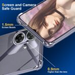 ⁦جراب حماية شفاف رفيع مقاوم للصدمات من مادة TPUمن Gorilla لهاتف  Realme Note 60  .⁩ - الصورة ⁦4⁩