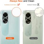 ⁦جراب حماية غوريلا شفاف لموبايل Oppo A58 4G بزوايا مضادة للصدمات. ⁩ - الصورة ⁦4⁩