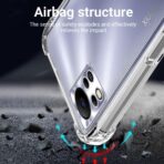 ⁦جراب حماية شفاف رفيع مقاوم للصدمات من مادة TPUمن Gorilla لهاتف Xiaomi Redmi Note 11 Pro 5G .⁩ - الصورة ⁦4⁩