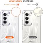 ⁦جراب حماية غوريلا شفاف لموبايل OPPO Reno 12 5G  بزوايا مضادة للصدمات. ⁩ - الصورة ⁦3⁩