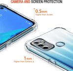 ⁦جراب حماية غوريلا شفاف لموبايل Oppo A53 بزوايا مضادة للصدمات. ⁩ - الصورة ⁦2⁩