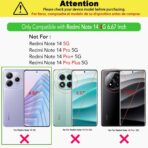 ⁦جراب حماية شفاف رفيع مقاوم للصدمات من مادة TPUمن Gorilla لهاتف   Redmi Note 14 4G .⁩ - الصورة ⁦9⁩