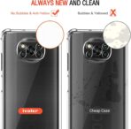 ⁦جراب حماية شفاف رفيع مقاوم للصدمات من مادة TPUمن Gorilla لهاتف Xiaomi Poco X3  .⁩ - الصورة ⁦6⁩