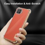 ⁦جراب حماية غوريلا شفاف لموبايل Oppo A93 4G بزوايا مضادة للصدمات. ⁩ - الصورة ⁦3⁩