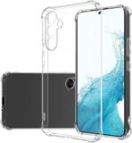 ⁦جراب شفاف غوريلا لهاتف جالاكسي A54  زوايا معززة حماية ضد الصدمات⁩ - الصورة ⁦6⁩