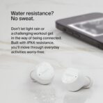 ⁦سماعات ساوند فورم بولت ترو اللاسلكية من بيلكين | سماعات أذن بلوتوث 5.2، وقت تشغيل 28 ساعة، 2 ميكروفون، مكالمات واضحة، تصنيف IPX4، محمولة، صوت ستيريو هاي فاي، التحكم بالضغط، لنظام تشغيل Apple/Android .⁩ - الصورة ⁦12⁩