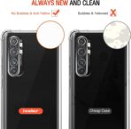 ⁦جراب حماية شفاف رفيع مقاوم للصدمات من مادة TPUمن Gorilla لهاتف Xiaomi Mi Note 10 Lite .⁩ - الصورة ⁦3⁩