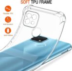 ⁦جراب حماية شفاف رفيع مقاوم للصدمات من مادة TPUمن Gorilla لهاتف  Realme C21 .⁩ - الصورة ⁦3⁩