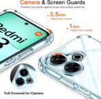 ⁦جراب حماية شفاف رفيع مقاوم للصدمات من مادة TPUمن Gorilla لهاتف Xiaomi Redmi 13 .⁩ - الصورة ⁦5⁩