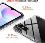 ⁦جراب حماية شفاف رفيع مقاوم للصدمات من مادة TPUمن Gorilla لهاتف Xiaomi Redmi 9A .⁩ - الصورة ⁦6⁩