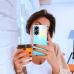 ⁦جراب حماية غوريلا شفاف لموبايل Oppo A98 5G بزوايا مضادة للصدمات. ⁩ - الصورة ⁦3⁩