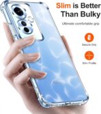 ⁦جراب حماية غوريلا شفاف لموبايل OPPO Reno11 F 5G بزوايا مضادة للصدمات. ⁩ - الصورة ⁦8⁩