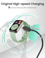 ⁦كابل شحن USB مغناطيسي متوافق مع ساعة هواوي فيت/فيت 2/فيت نيو/فيت ميني/فيت اليجانت، هواوي باند 7/6/6 برو، هونر باند 6/ووتش ES⁩ - الصورة ⁦4⁩