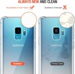 ⁦جراب حماية غوريلا شفاف مرن مضاد للصدمات متوافق مع موبايل سامسونج جالاكسي S9⁩ - الصورة ⁦4⁩