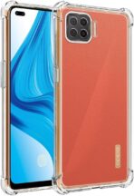 ⁦جراب حماية غوريلا شفاف لموبايل Oppo A93 4G بزوايا مضادة للصدمات. ⁩ - الصورة ⁦4⁩