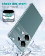 ⁦جراب حماية شفاف رفيع مقاوم للصدمات من مادة TPUمن Gorilla لهاتف Xiaomi Redmi Note 13 Pro 4G .⁩ - الصورة ⁦5⁩
