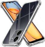 ⁦جراب حماية شفاف رفيع مقاوم للصدمات من مادة TPUمن Gorilla لهاتف REDMI 13C Poco C65 .⁩ - الصورة ⁦7⁩