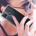 ⁦جراب حماية شفاف رفيع مقاوم للصدمات من مادة TPUمن Gorilla لهاتف  Realme C21Y .⁩ - الصورة ⁦7⁩