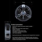 ⁦مبرد أشباه الموصلات للبث المباشر X18، جهاز تبريد مغناطيسي جذاب للهواتف المحمولة والأجهزة اللوحية وأجهزة التحكم في ألعاب الكمبيوتر الرقمية - لون المنتج: [طلاء فضي X18] أشباه الموصلات المغناطيسية⁩ - الصورة ⁦6⁩