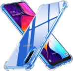 ⁦جراب موبايل غوريلا شفاف لهاتف سامسونج جالاكسي A50  يوفر الحماية الكاملة للهاتف مضاد للاصفرار⁩ - الصورة ⁦2⁩