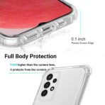 ⁦جراب حماية شفاف غوريلا لهاتف سامسونج جالكسي A13 مضاد للكسر و الصدمات⁩ - الصورة ⁦3⁩