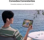 ⁦سماعة هواوي فري بادز SE2 بمدة تشغيل بطارية 40 ساعة صغيرة ومريحة في الإمساك مع 3 ساعات من تشغيل الموسيقى بشحنة 10 دقائق مقاومة للرذاذ والغبار بحماية من الأتربة والماء بتصنيف IP54 .⁩ - الصورة ⁦6⁩