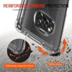 ⁦جراب حماية شفاف رفيع مقاوم للصدمات من مادة TPUمن Gorilla لهاتف Xiaomi Poco X3  .⁩ - الصورة ⁦11⁩