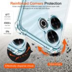 ⁦جراب حماية شفاف رفيع مقاوم للصدمات من مادة TPUمن Gorilla لهاتف Xiaomi Redmi 13 .⁩ - الصورة ⁦9⁩