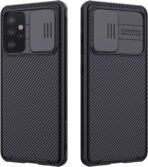 جراب جالاكسي A52، حافظة نيلكن Camshield Pro مع كاميرا وحماية الخصوصية | غطاء كاميرا منزلق | مقاس نحيف | مضاد للانزلاق | جراب واقي مضاد للخدش والصدمات لهاتف سامسونج جالاكسي A52 4G/5G