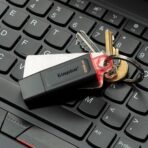 ⁦ذاكرة فلاش Kingston DataTraveler Exodia سعة 256 جيجابايت بمنفذ USB 3.⁩ - الصورة ⁦4⁩