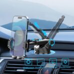 ⁦حامل هاتف محمول للسيارة من إيرلدوم ET-EH59.⁩ - الصورة ⁦6⁩