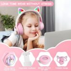 ⁦سماعة رأس بلوتوث M31 بصوت عالي الدقة ستيريو 6D مع إضاءة ار جي بي – تدعم بطاقة تي اف وراديو اف ام – تصميم مريح ومميز للأطفال.⁩ - الصورة ⁦8⁩