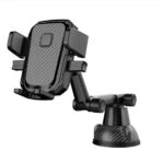 ⁦حامل موبايل سيارة K601  يثبت على الزجاج الامامي للسيارة لرؤية سهلة وآمنة .⁩ - الصورة ⁦3⁩