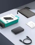 ⁦باور بانك لاسلكي مغناطيسي من Joyroom بسعة 10000 مللي أمبير/ساعة وقوة 22.5 واط JR-PBM12⁩ - الصورة ⁦7⁩