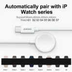 ⁦كابل شاحن ساعة Joyroom iP إلى UCB C S-IW004⁩ - الصورة ⁦3⁩