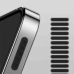 ستيكر لاصق فلتر للسماعة شبكي مقاوم للغبار للموبايل، لحماية مخرج الصوت، مضاد للغبار لموبايلات ايفون واندرويد ومخرج الصوت