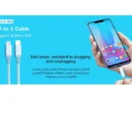 ⁦كابل صودا Sca440 2 في 1 من النوع c ومايكرو.⁩ - الصورة ⁦3⁩