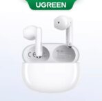 ⁦سماعات أذن لاسلكية UGREEN WS201 HiTune H5 True Wireless Earbuds بلوتوث 5.3، سماعة هاي تون H5 نصف داخل الأذن، 4 ميكروفونات بخاصية إلغاء الضوضاء، وقت تشغيل 26 ساعة مع شحن سريع، مشغل كبير 13.6 ملم، خفيفة الوزن ومقاومة للماء بتصنيف IPX5 لوضع اللعب .⁩ - الصورة ⁦9⁩