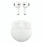 ⁦Buddy W8 سماعات أذن لاسلكية جودة صوت واضحة، ميكروفون مزدوج للمكالمات، وشحن سريع عبر منفذ Type-C، وتوفر بطارية تدوم حوالي 3-4 ساعات بشحنة واحدة مع علبة الشحن.⁩ - الصورة ⁦3⁩