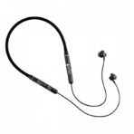 سماعة بلوتوث Buddy W6 رياضية بسوار رقبة مع ميكروفون وقت تشغيل 8 ساعات 200 ساعة في وضع الاستعداد شكل رياضي انسيابي.