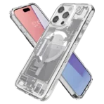 ⁦جراب Spigen Ultra Hybrid Zero One لهاتف iPhone 15 Pro Max (MagFit)⁩ - الصورة ⁦12⁩