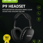 ⁦سماعات أوريمو OR-P9 اللاسلكية مع ميكروفون مخفي للارتداء فوق الأذن بصوت ستيريو للألعاب تدعم بطاقة مايكرو تي اف ويمكن ربطها باللاب توب والموبايل والكمبيوتر.⁩ - الصورة ⁦3⁩